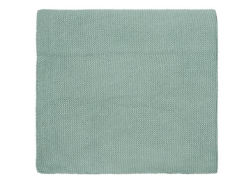 Image de Couverture basic en tricot 150 x 100 cm, vert